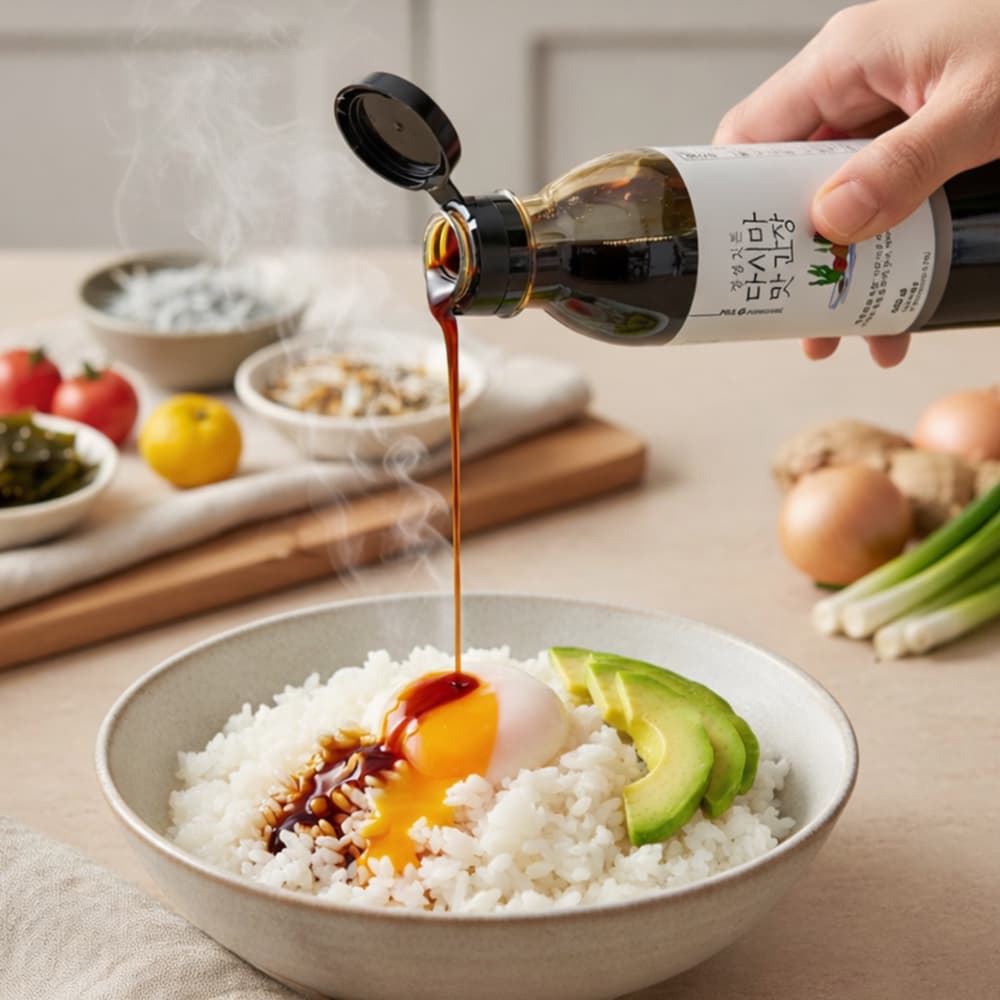 양조간장 저염 다시마 맛간장·육수
