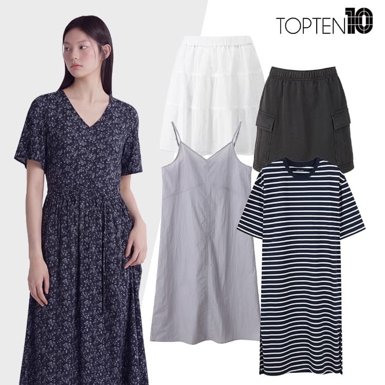 탑텐 여름 원피스·스커트