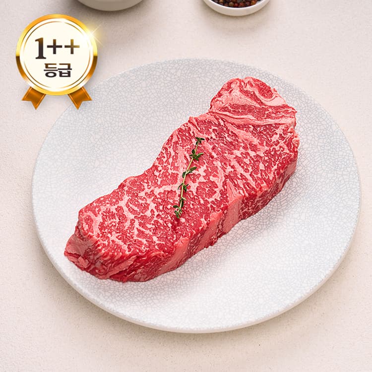 엄마네한우 투뿔 채끝 200g