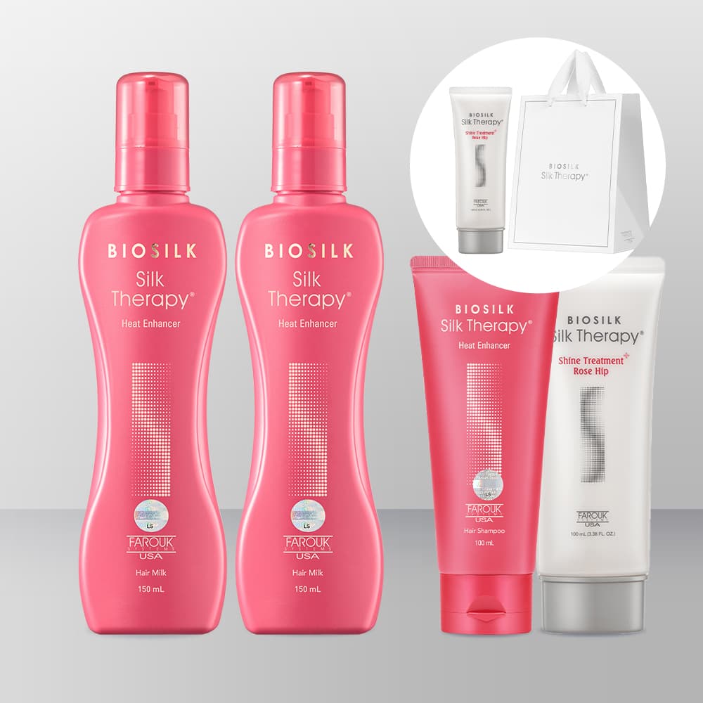 실크테라피 히트인핸서 헤어밀크 150ml 2개