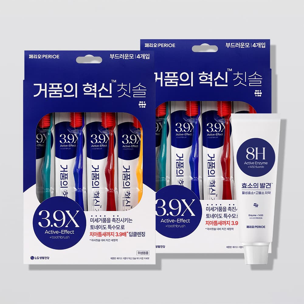 페리오 토네이도 칫솔 8개