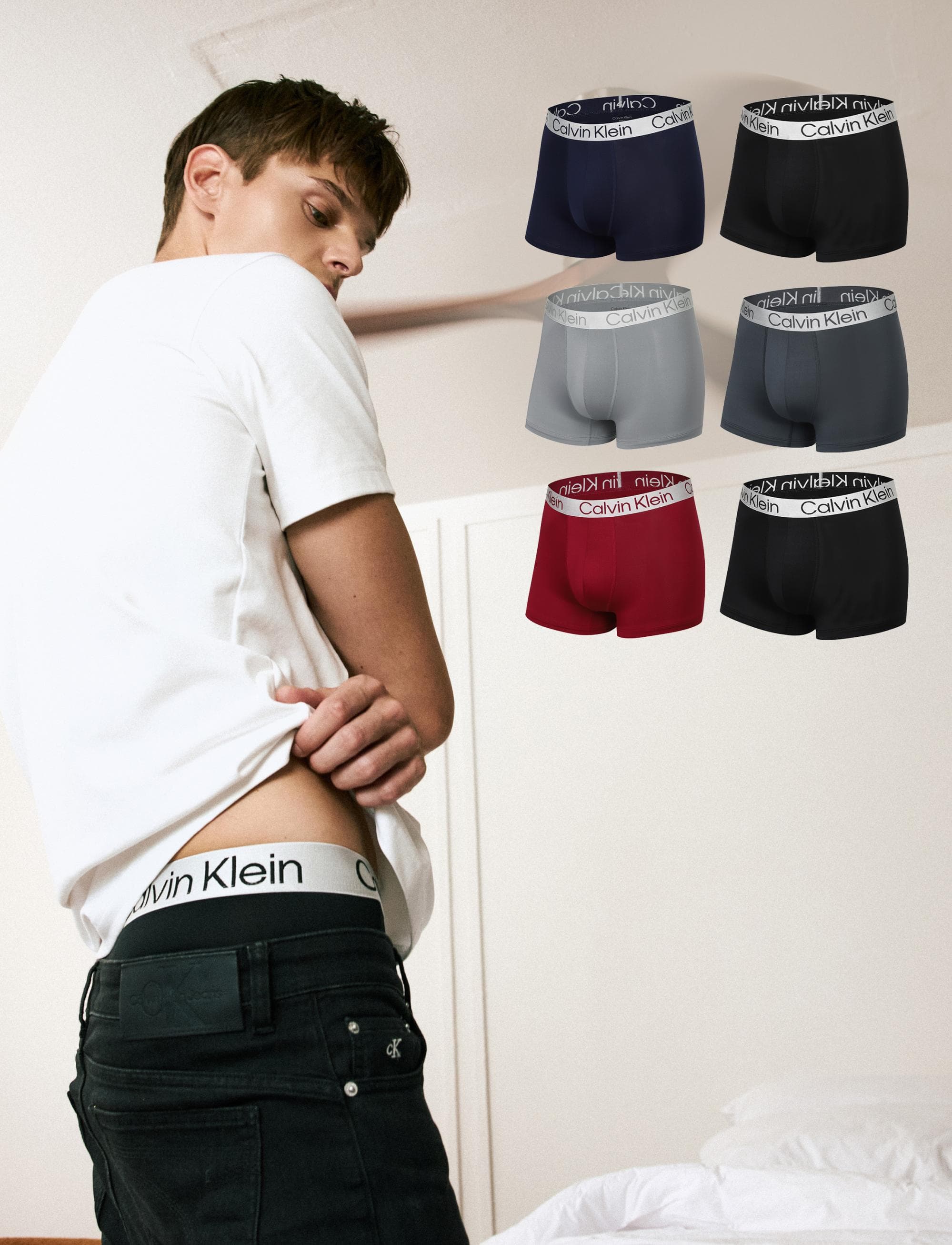 Calvin Klein 마이크로 드로즈 6종