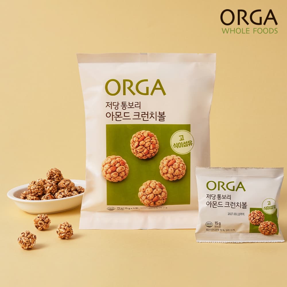 ORGA 아몬드 크런치볼 20입