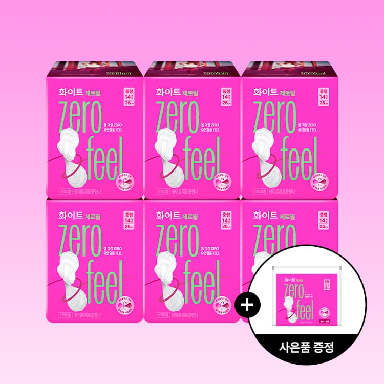 제로필 패드 14PX 6팩