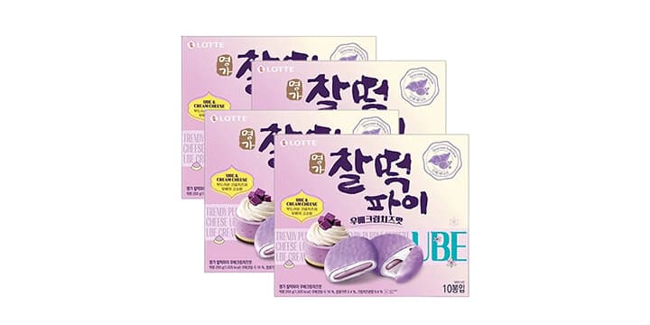 롯데 명가 찰떡파이 우베