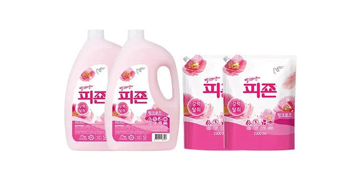 피죤 섬유유연제 3.1L 4개