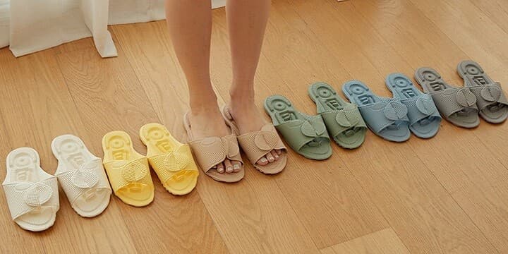 EVA Acupressure Slippers 2-Pack Indoor Slippers