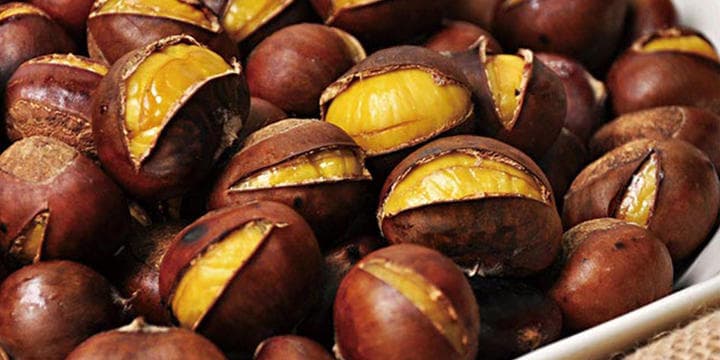 25년산 약단밤 1kg 칼집