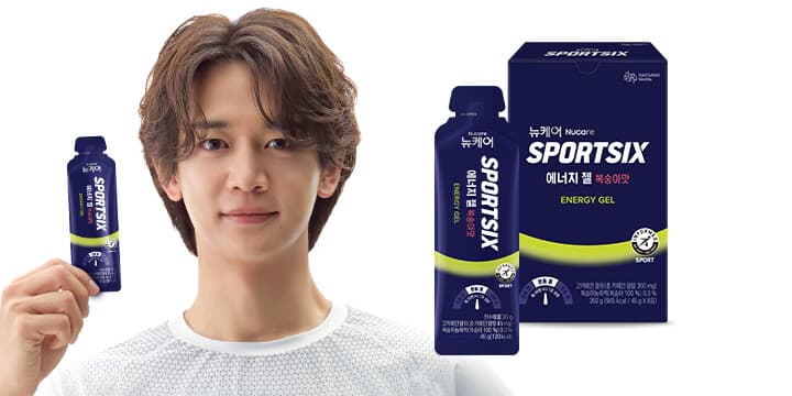 뉴케어 스포식스 에너지젤 복숭아맛 45g 8포
