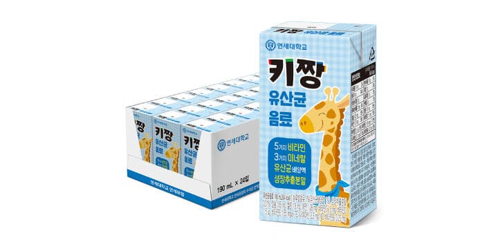연세 키짱 유산균음료 24개