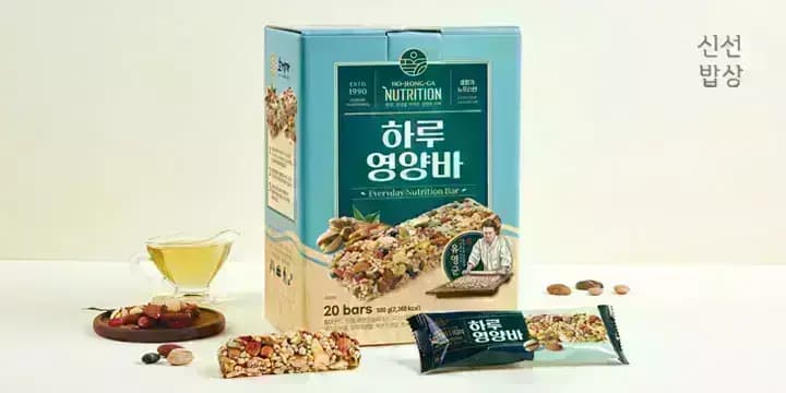 Hojeongga Daily Nutrition Bar 20pcs