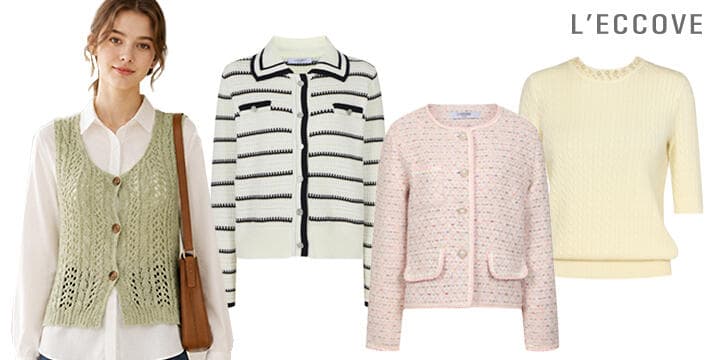 Recobe Daily Knit, Outer, and Cardigan and More