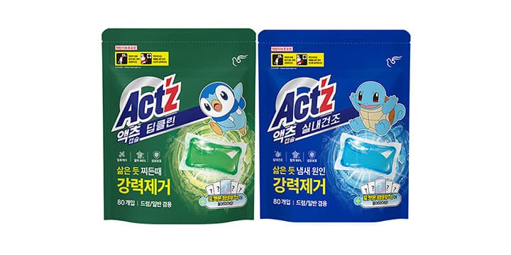 액츠 캡슐세제 컴팩트 80입