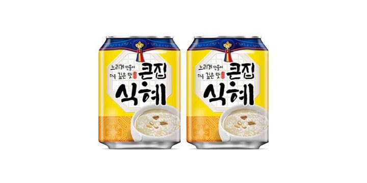 해태 큰집 식혜 238ml 24캔