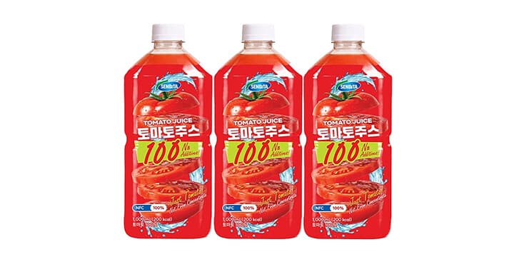 센비타 토마토주스 1L 3개