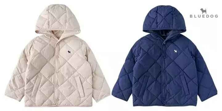 블루독 26FW 후드 경량 덕다운 점퍼