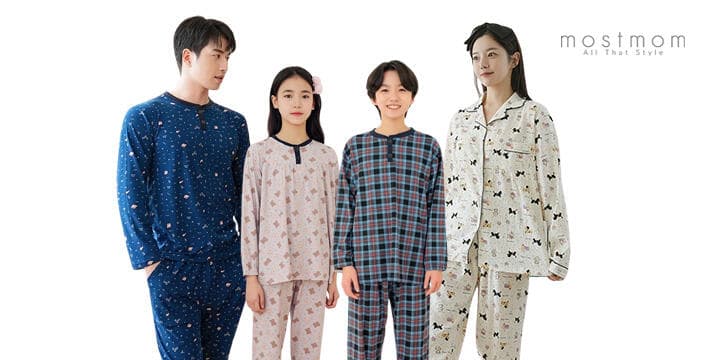 Mostmom Long-Sleeve Pajamas / Hot-Bok Sleepwear