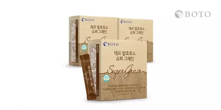 Boutt Teff Fermented Enzyme 30 Sachets x 3 Boxes