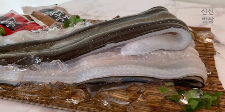 통영 바다장어 1kg 4미