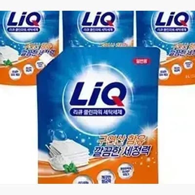 리큐 클린파워 Liquid Detergent 2L x 4