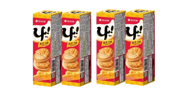 오리온 크림치즈 샌드 나 77g
