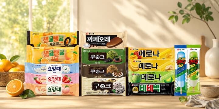빙그레 바 아이스크림 20개