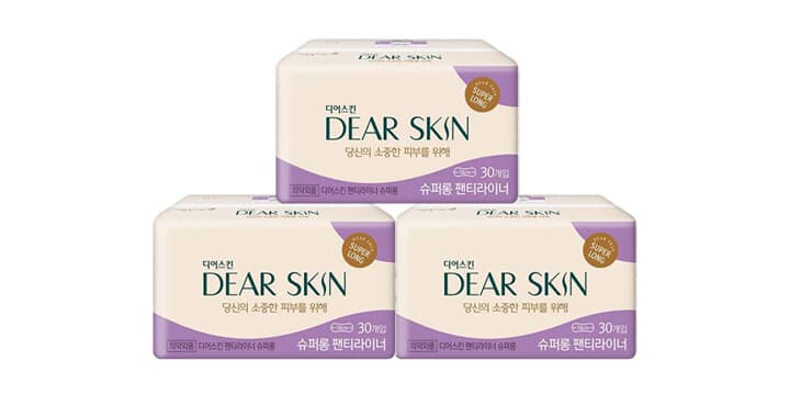 디어스킨 팬티라이너 슈퍼롱