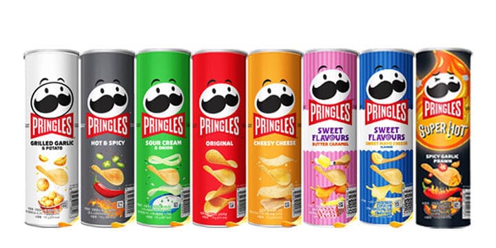 Pringles 오리지널 110g 10종