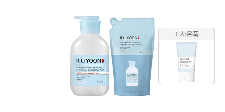 일리윤 세라마이드 올인원 바디워시 500ml 1+1