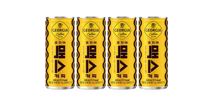 조지아 맥스 커피 240ml 30개