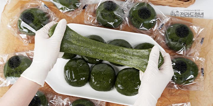 청년떡방 쑥인절미 2kg