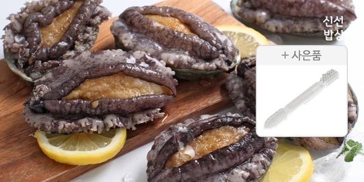 완도 활 전복 1kg