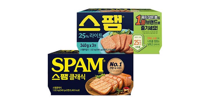 CJ 스팸 클래식 200g 3입 3개