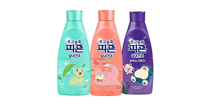 피죤 실내건조 1L 3개