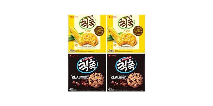 롯데웰푸드 칙촉 180g 4개