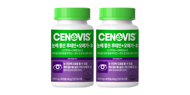세노비스 루테인+오메가3