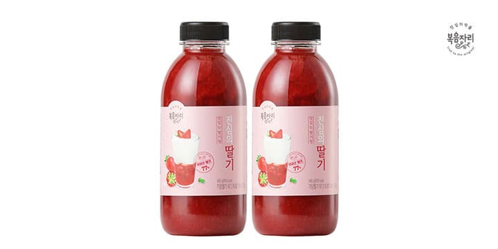 복음자리 진심의 딸기청 580g