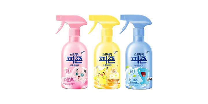 피죤 포켓몬 에디션 섬유탈취제 430ml 3개