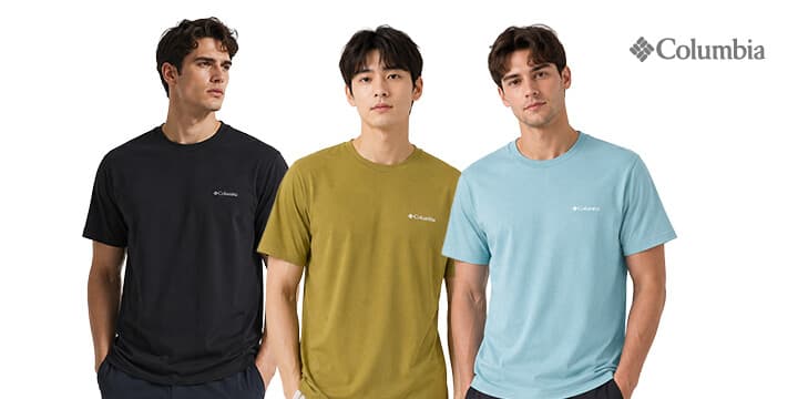 Columbia 여름 티셔츠