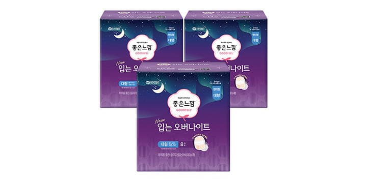 좋은느낌 오버나이트 대형 24매