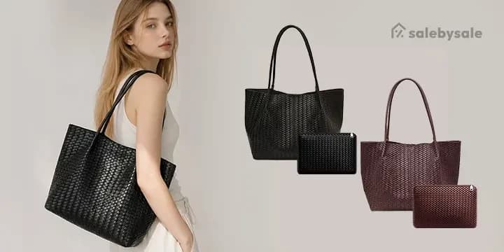 Beaenive Weaving Large Shoulder Bag