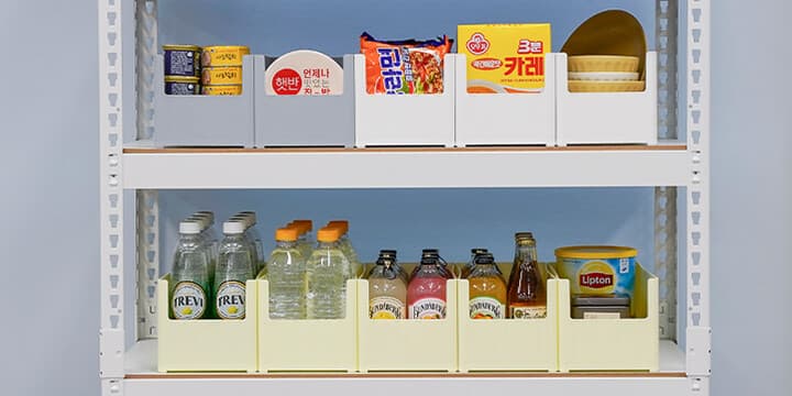 Wide Pantry Storage Organizer Large 4pk