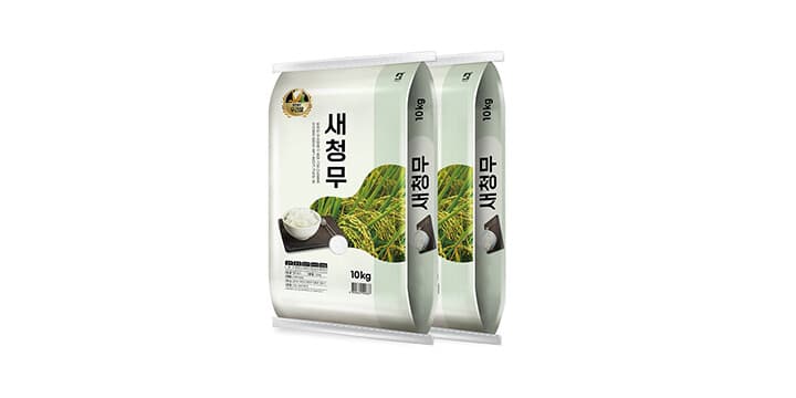 새청무 쌀 특등급 10kg 2봉