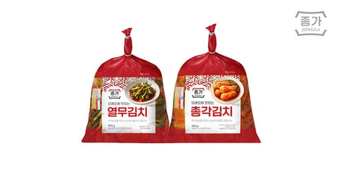 종가 총각김치+열무김치