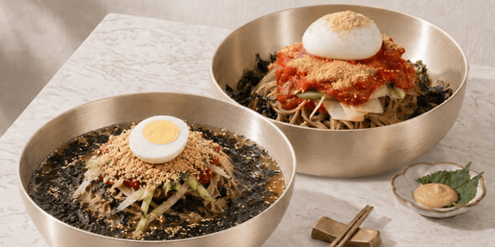 동해막국수 비빔막국수 4팩