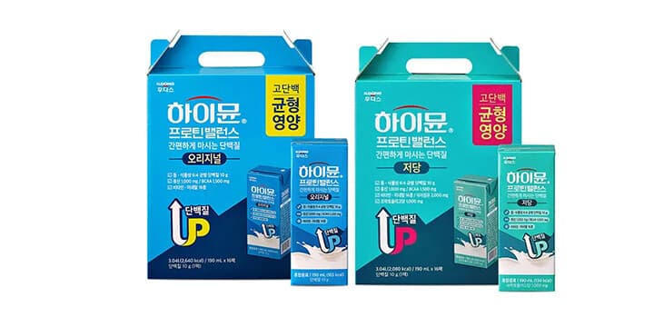 하이뮨 프로틴 밸런스 190ml 64개