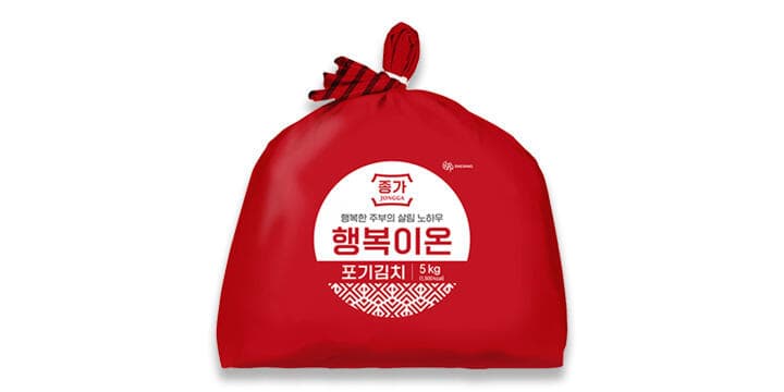행복이온 포기김치 5kg