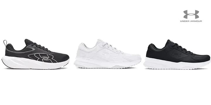 Under Armour popular sneakers, running shoes and work shoes