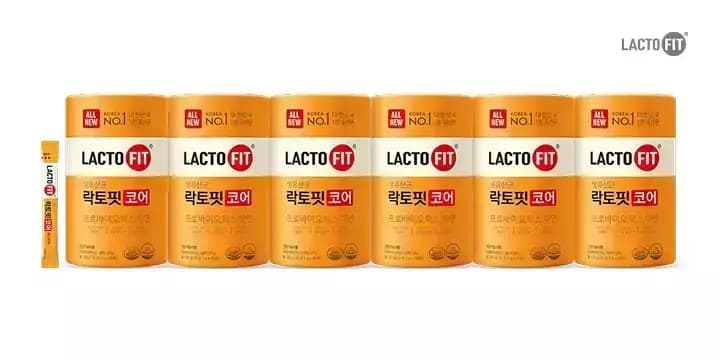 Lactofit Core ALL NEW 60 Packs x 6 + 30 Packs