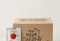 햇살듬뿍 사과즙 100ml 100개
